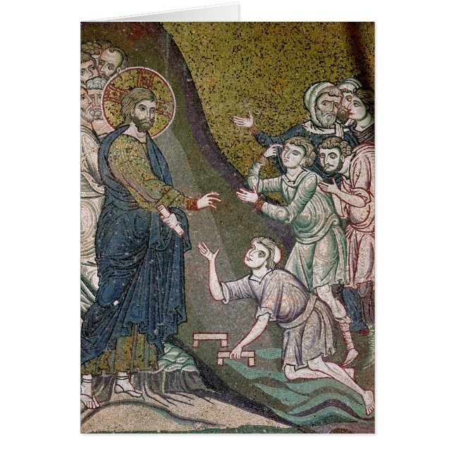 Jezus Healing the Crippled and the Blind (Voorkant)