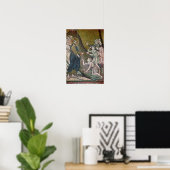 Jezus Healing the Crippled and the Blind Poster (Thuiskantoor)