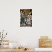 Jezus Healing the Crippled and the Blind Poster (Keuken)