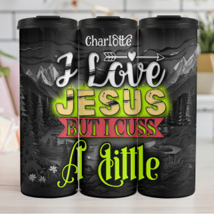 Jezus: Heb Hem lief, Cuss Little Thermosbeker