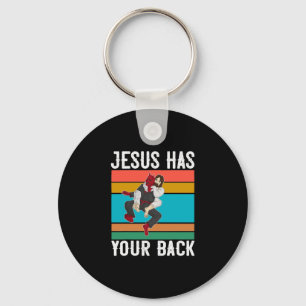 Jezus heeft je Braziliaanse Jiu Jitsu Gift Chris Sleutelhanger