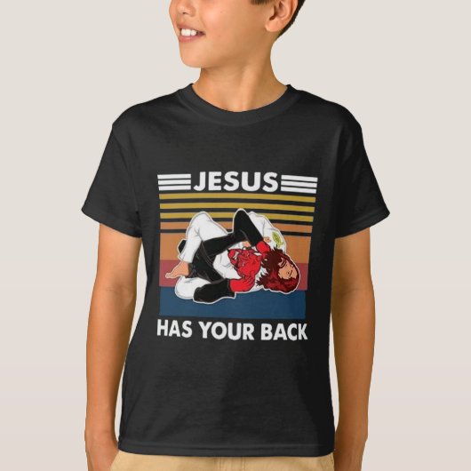 Jezus heeft jouw karate t-shirt (Voorkant)