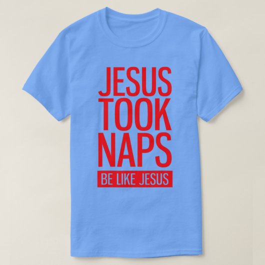  Jezus heeft kranen gemaakt als Jezus 1 T-shirt (Design voorkant)