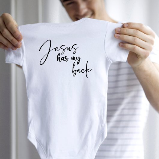 Jezus heeft mijn rug romper