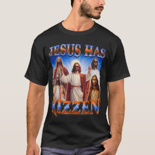 Jezus heeft Rizzen - Hij is Rizzen Jezus Rizz T-shirt