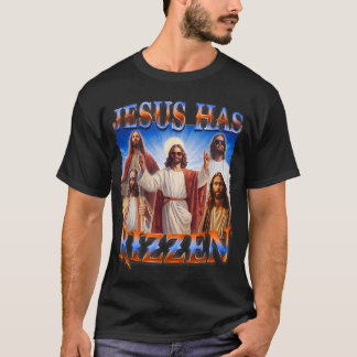 Jezus heeft Rizzen - Hij is Rizzen Jezus Rizz T-shirt