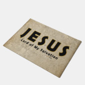 Jezus, Heer van mijn redding (Christelijk geloof) Deurmat (Schuin)