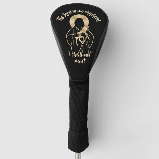 Jezus Herder Golfheadcover (Voorkant)