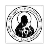 Jezus Herder Rubberstempel (Afrduk)