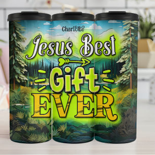 Jezus: het beste cadeau ooit thermosbeker