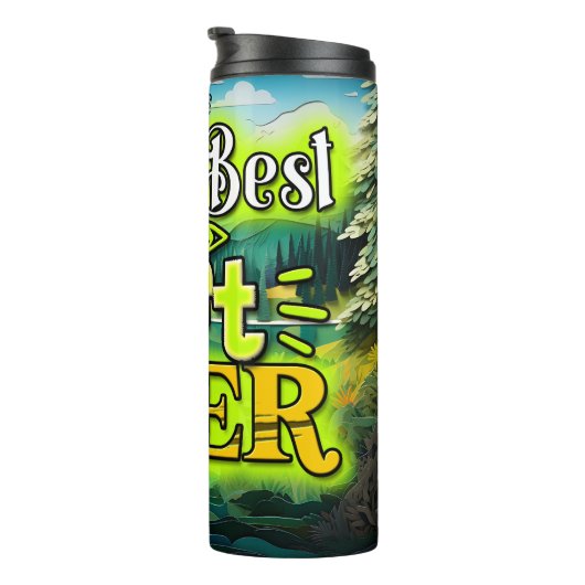 Jezus: het beste cadeau ooit thermosbeker (Geroteerd rechts)