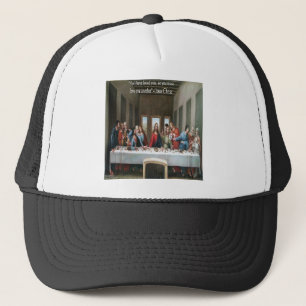Jezus @ Het Laatste Avondmaal "Heb elkaar lief" ci Trucker Pet