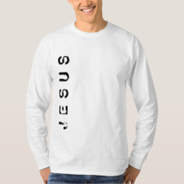 Jezus Hij heeft mijn rug. T-shirt