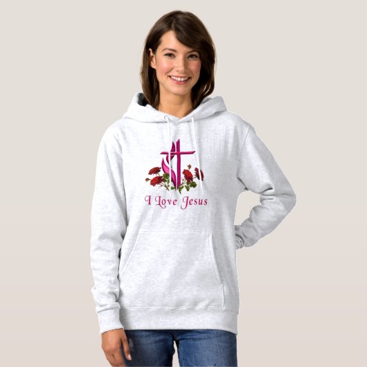 Jezus Hoodie (Voorkant volledig)