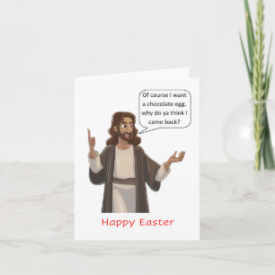 Jezus houdt van chocolade, Happy Birthday Kaart