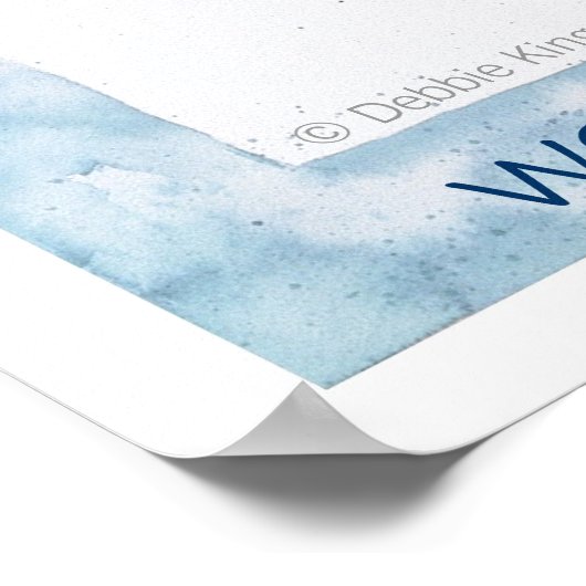 Jezus houdt van de kleine kinderen van de wereld poster (Hoek)