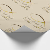 Jezus houdt van je! cadeaupapier (Hoek)