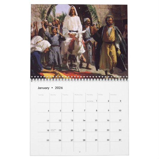 Jezus houdt van je kalender (Jan 2026)