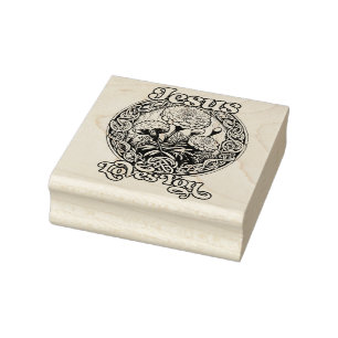 Jezus houdt van je Marigold Art Rubberstempel