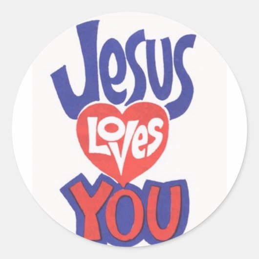 JEZUS-HOUDT-VAN-JE Stickers (Voorkant)