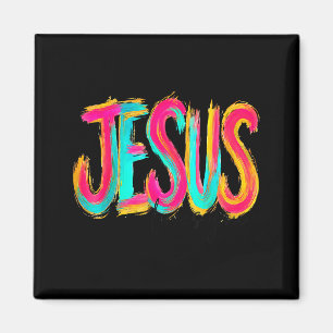 Jezus Houdt Van Jou Bijbelvers Christelijke Mannen Magneet