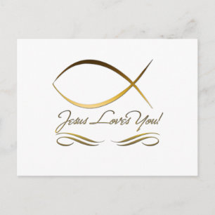 Jezus houdt van jou briefkaart