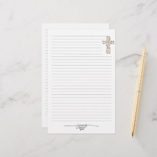 Jezus houdt van jou briefpapier