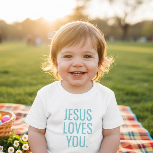 Jezus houdt van jou Christelijke Peuter