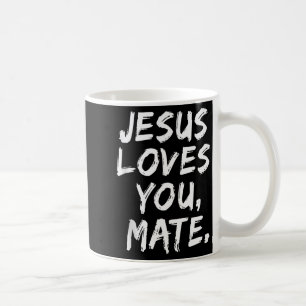 Jezus Houdt Van Jou Kerkelijk Christen Gelovige Go Koffiemok