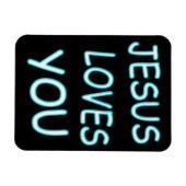 Jezus houdt van jou magneet (Horizontaal)