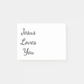 Jezus houdt van jou post-it® notes (Voorkant)