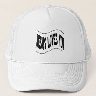 Jezus Houdt van Jou  Trucker Pet