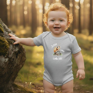 Jezus houdt van kleine mij Schattig grote ogen Sla Romper