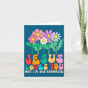 Jezus houdt van maar zijn favoriete Bijbelvers Kaart