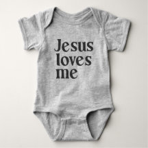 Jezus houdt van me Bodysuit