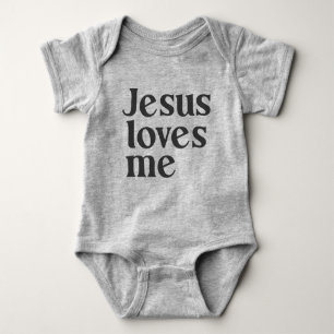 Jezus houdt van me Bodysuit