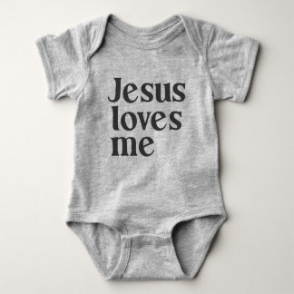Jezus houdt van me Bodysuit