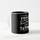 Jezus houdt van me koffiebeker tweekleurige koffiemok (Voorkant links)