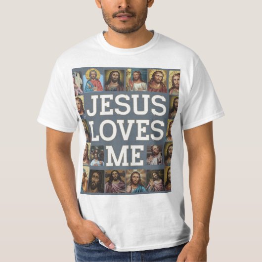Jezus houdt van me t-shirt (Voorkant)
