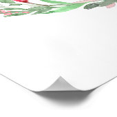 Jezus houdt van me Waterverf Wreath Poster (Hoek)