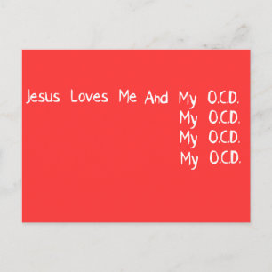 Jezus houdt van mij briefkaart