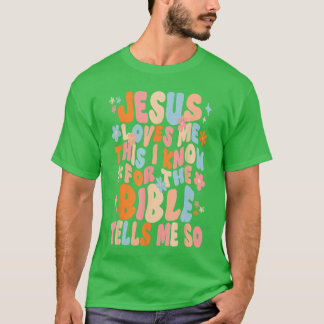 Jezus Houdt Van Mij Dat Weet Ik Trouw Christelijk  T-shirt