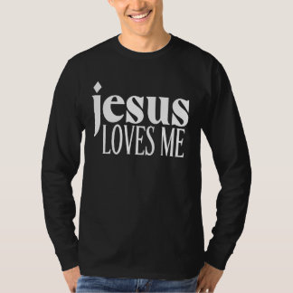 Jezus houdt van mij dit ik ken voor vrouwelijke me t-shirt