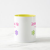 Jezus houdt van mij mok (Midden)