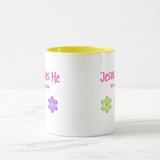 Jezus houdt van mij mok (Midden)