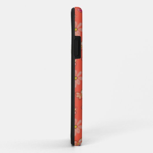 "Jezus houdt van mij" Peach Case-Mate iPhone Case (Achterkant/rechts)