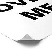 "Jezus houdt van mij" Poster (Hoek)