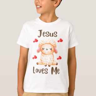 Jezus houdt van mij t-shirt
