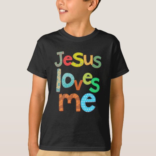 Jezus houdt van mij t-shirt (Voorkant)