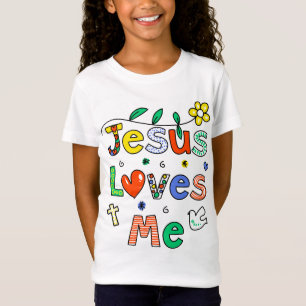 Jezus houdt van mij t-shirt